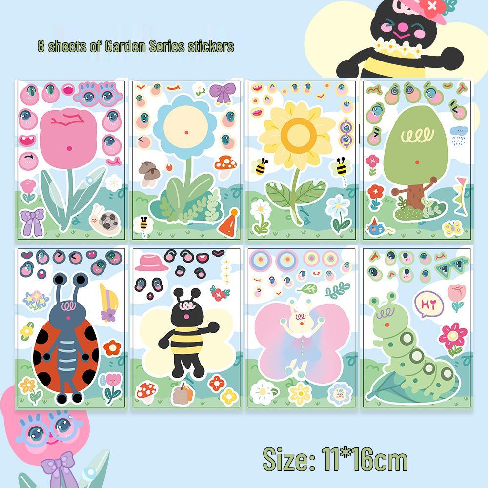 DIY Cute Animal Illustration Stickers for Phone Case - Thousand Layer Collection