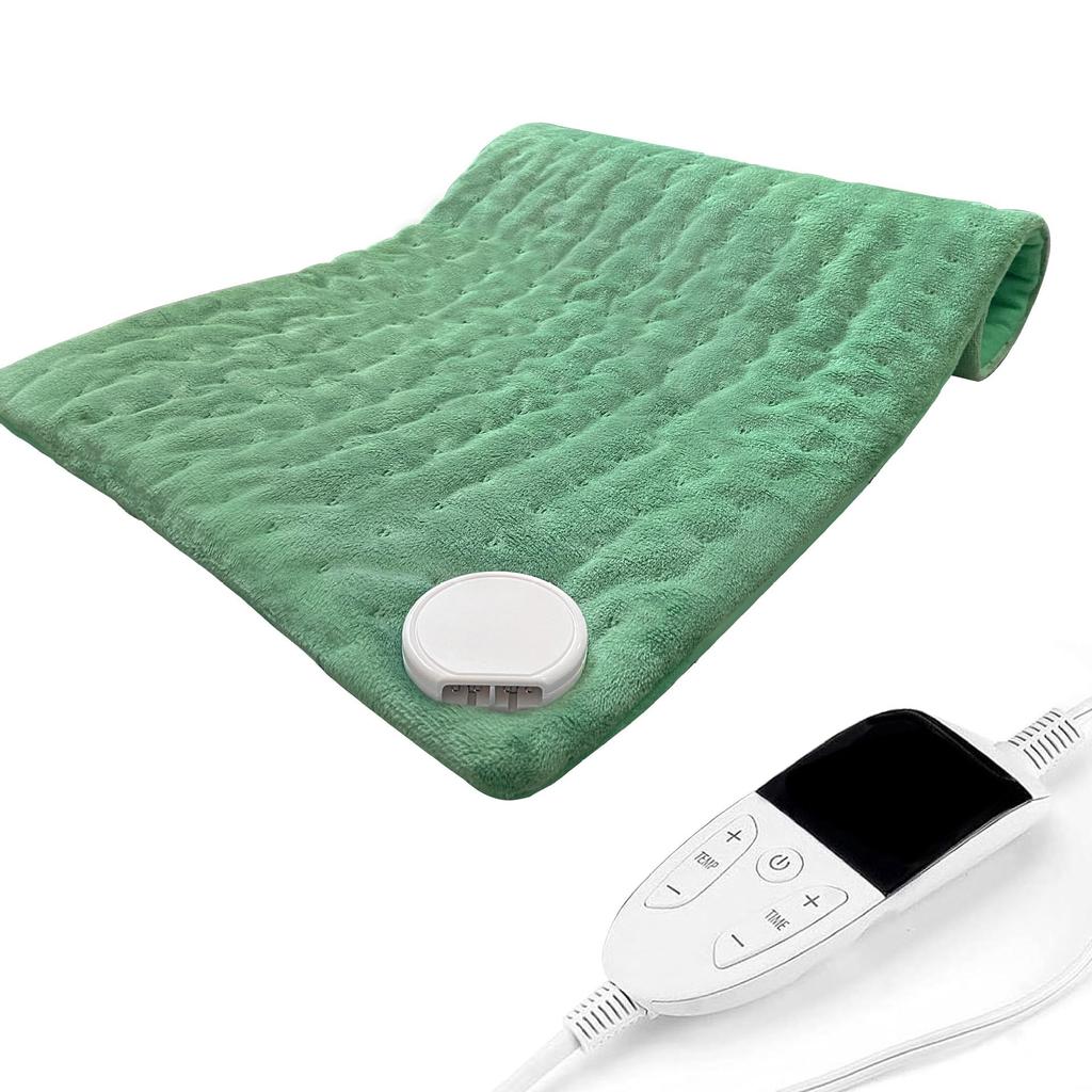 Coperta Elettrica Riscaldante per Fisioterapia: Cuscinetto in Lana Morbida per Riscaldamento Ufficio, Casa, Spalle e Collo
