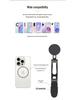Dual-Sided Magnetic Phone Holder: Aluminum Alloy Multi-Functional Desk & Gym Tripod