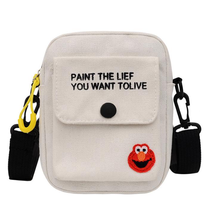 Fashion Shoulder Bag Trendy Cute Small Square Bag  Harajuku Style Female Bag Messenger Bag MIT