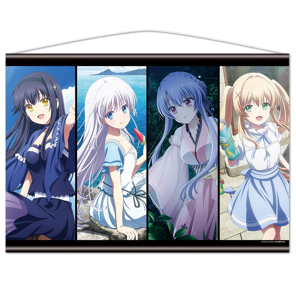 TV Anime  Summer Pockets  B2 Tapestry Shiroha & Ao & Kamome & Tsumugi