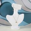 Mannequin Earring Stand Holder Organizer Resin Jewelry Display Stand for Boutique, Retail, Small Business, Trade Show
