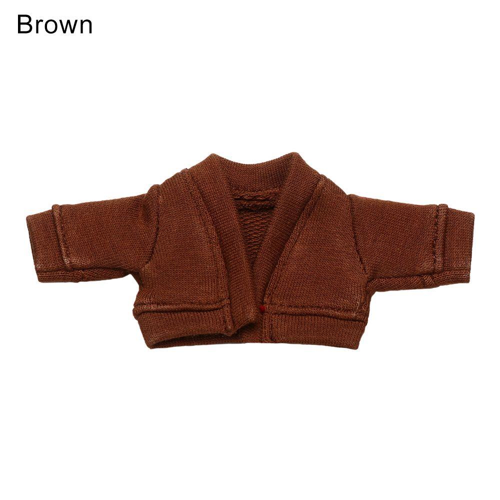 Multicolored Tops Casual Dress Dressing Clothes Mini Knitted Sweater 1/12 Doll Cardigans