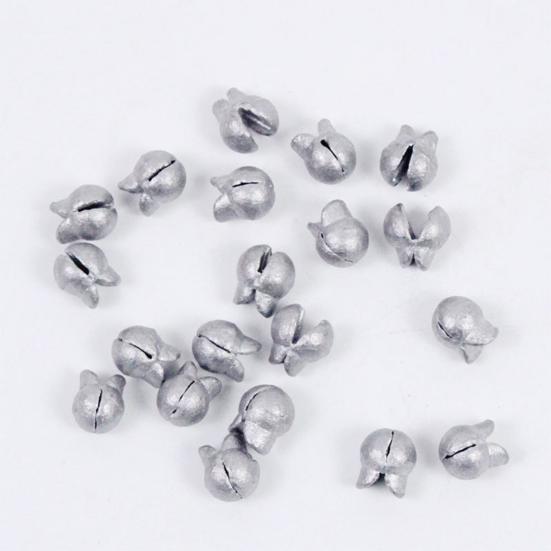 50/100 ks 0,5-2G kachnozobý kovový rybářský potápěč Heavy Duty Mořská voda Sladká voda Hluboký Drop Fishing Otevírací závaží korálek Ball Příslušenství pro venkovní rybolov