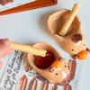 Keramik Dessert-Saucenschale Geschirr Kreativ Niedliche Cartoon-Capybara-Form Obst-Sushi-Teller Küchenzubehör