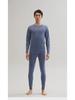 Men's Pure Cotton Autumn Thermal Underwear Set: Sweater and Trousers