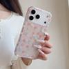 Ins Cute Spring Floral Sequins Bling Phone Case For iPhone 16 15 14 17pro 17ProMax Lovely Glitter Flower Shockproof Soft Cover