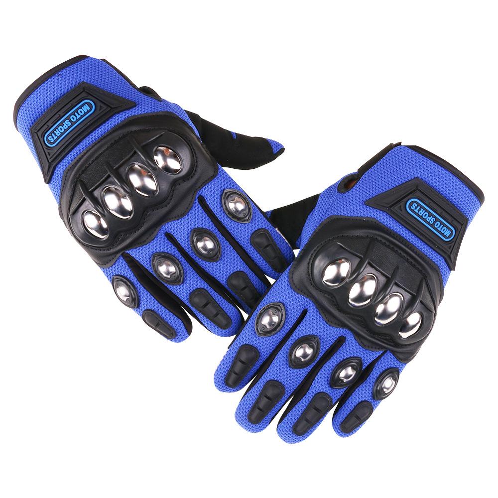 Motorcycle Riding Half-finger Gloves Men and Women Outdoor Anti-drop Sports Fitness Mountaineering Protection Long-finger Hard Shell Gloves