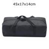 Outdoor Camping Stan Storage Bag 600D Oxford Black Camping Turistika Piknik Nosná taška Rybářský prut Stan Hůl rozšířený a zesílený