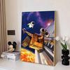 Disney Diamond Painting WALL E  EVE Space Adventure Illustration 5D DIY Diamond Painting Embroidery Set Round  Diamond Art Mosaic Home Decor