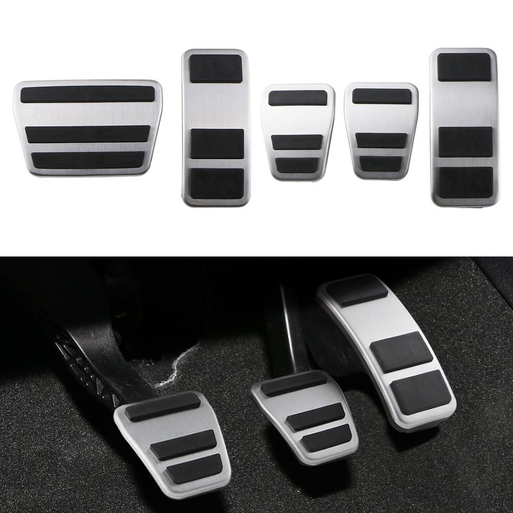 Car Pedals for Ford Fiesta MK8 2013-2023 Ecosport 2012 - 2023 Puma 2019 - 2023 Stainless Steel Gas Brake Pedal Cover Accessories