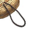 8mm Natürliche Eisen-Tigerauge Edelsteinperlen Verstellbare Halskette 17-20" Handgefertigt Schönes Choker Halsband Für Geschenk 8BN-35