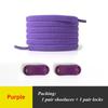 1Pair No Tie Shoelace Flats Elastic Shoe Laces Kids Adult Sneakers Shoelace Quick Lazy Laces 24 Color Buckle Strings Sports Shoe