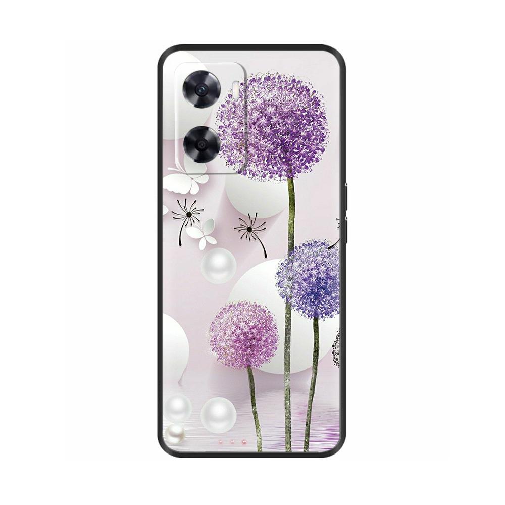 For OnePlus Nord N20 SE Case Cover For 1+ Nord N20SE Phone Cases Cute Flower Silicone Fundas For OnePlus Nord N300 Capas Bumper