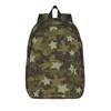 Purple Camouflage Pattern Fashion Backpack Outdoor Student Business Military Daypack for Men Women Laptop Computer Shoulder Bag