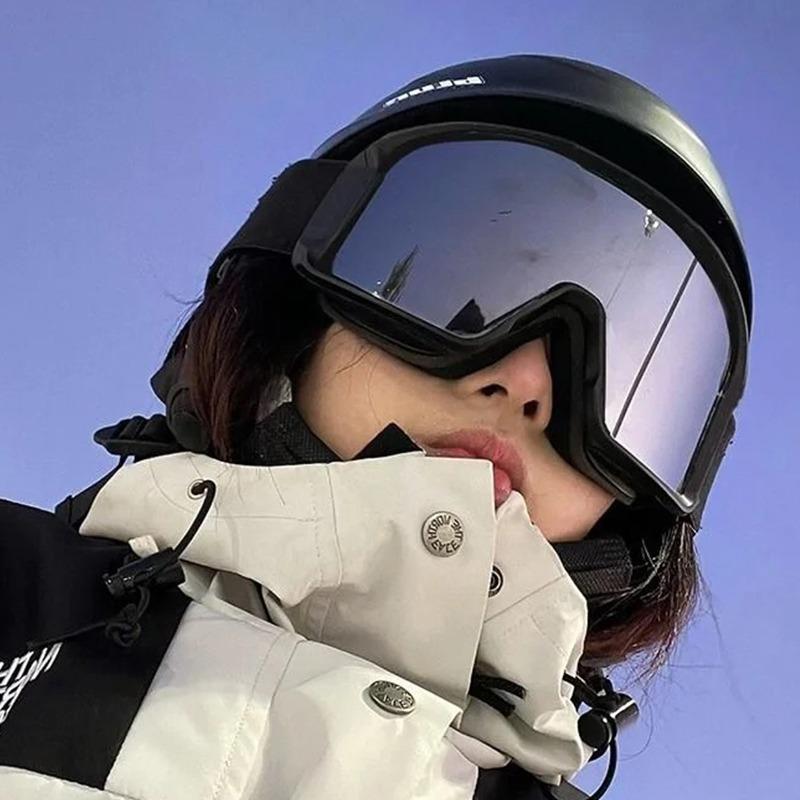 Duqiao Eyewear Windproof Ski & Cycling Goggles for Snowfield Mountaineering - Colorful Design