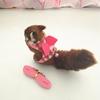 Ham pentru Piept Animal de Companie Mic Reglabil Blugi Adorabil Lesă de Trație pentru Animale de Companie pentru Iepure