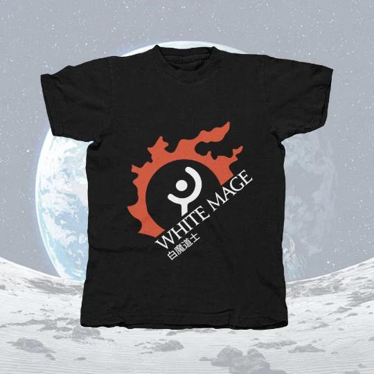 

White Mage - For Warriors of Light & Darkness FFXIV MMORPG Job T-Shirt S