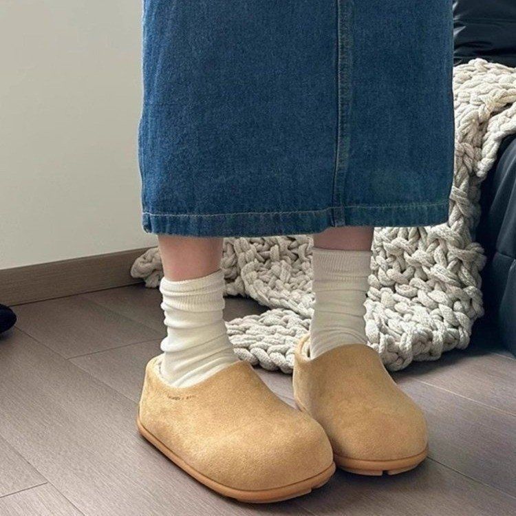 Thick-soled slippers women's summer outer wear high-end Baotou new ugly cute niche design slippers