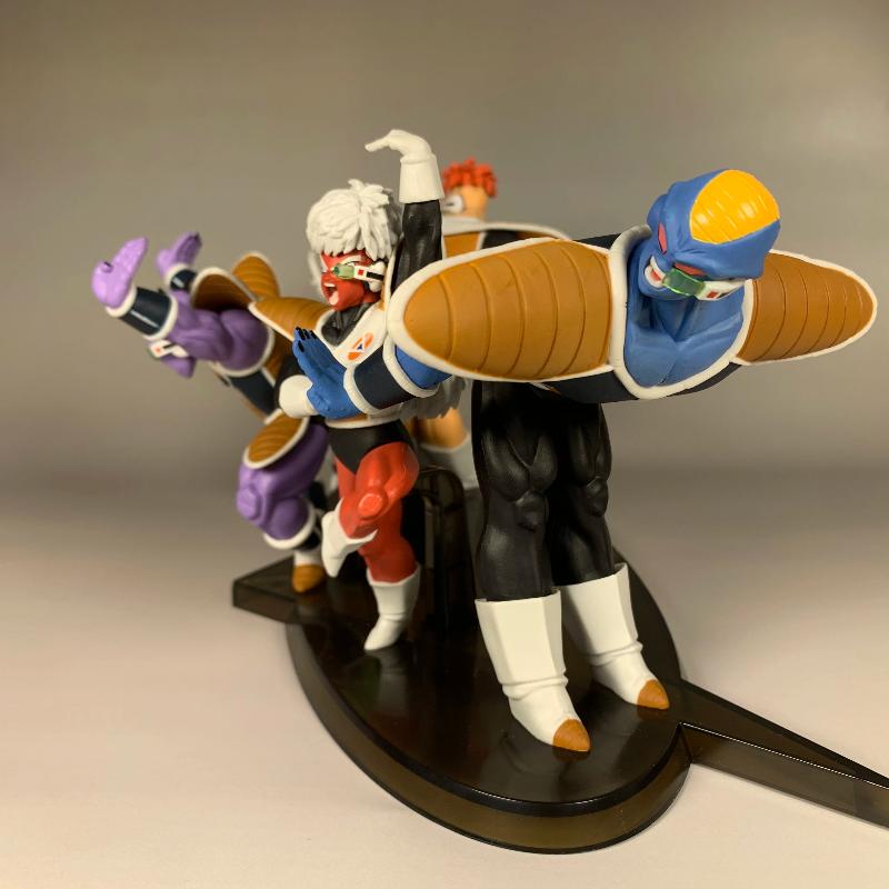 Dragon Ball Z Ginyu Force Figure Anime Figurine Jeice Guldo Recoom Burter Action Figure Pvc Statue DBZ Fgure Model Doll Toy