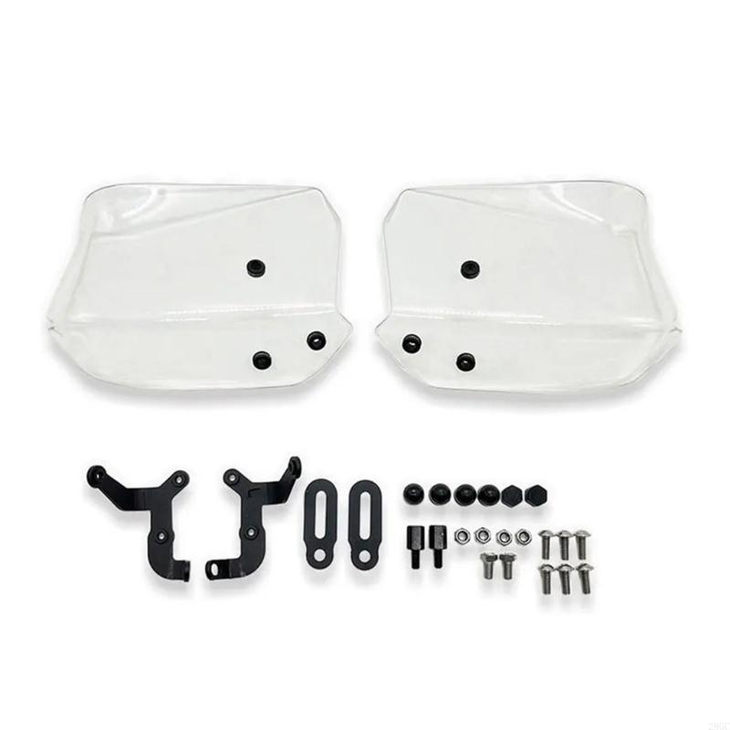 28GC Motorcycle Windshield Protector Protective Hand Shield Plastic for FORZA350