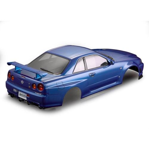 Killerbody 48716 1/10 Scale Nissan Skyline GT-R BNR34 Metallic Blue
