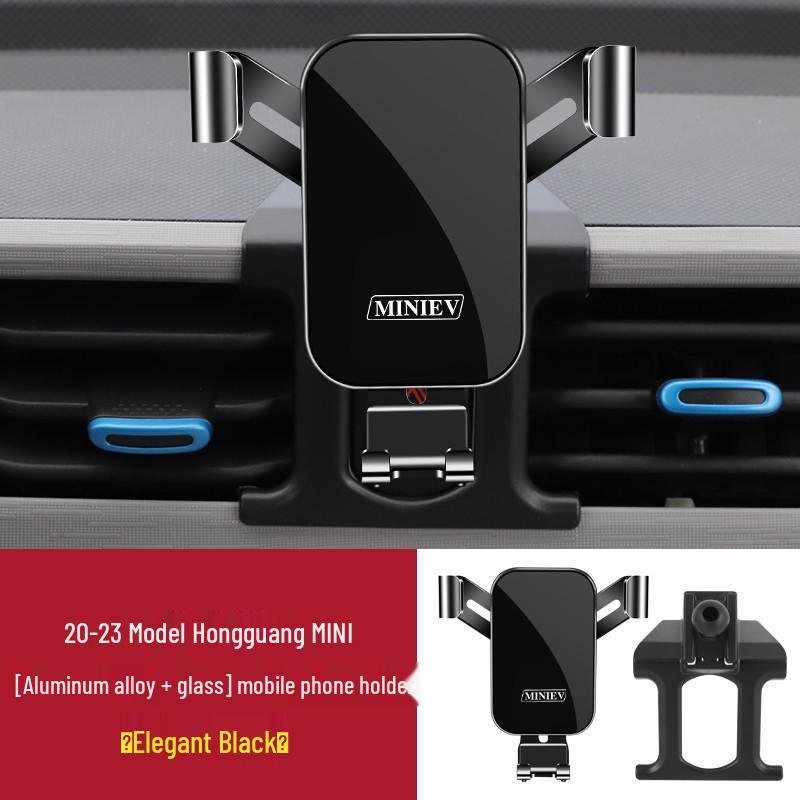 Wuling Hongguang MiniEV Macaron Journey EV50 Car Phone Holder. Sport Red