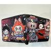 Anime Peripheral Wallet Cute Cartoon Change Bag Student Children Universal PU Half Fold Wallet