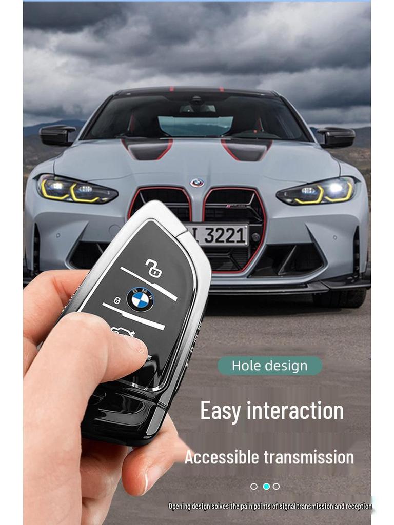 BMW Key Case for Series 5 530li, Series 3 325LI, I3, Ix3, X1-X6.