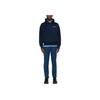 Polo Ralph Lauren Solid Color Hooded Loose Fit Pullover Long Sleeve Sweatshirt Men sweatshirt Navy-Blue 710917904-005