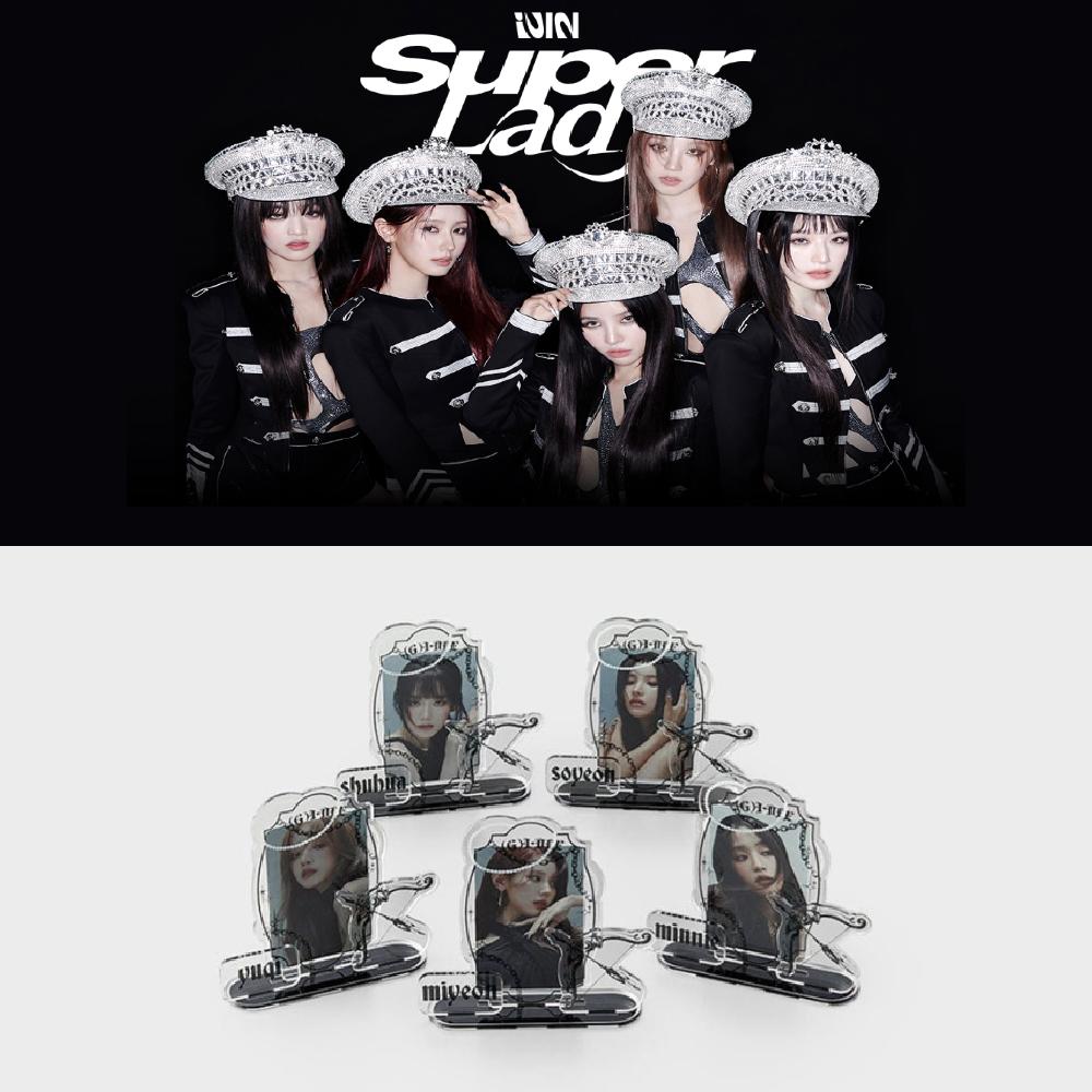 

(грамм)Подставка для фотокарточек I-DLE Super Lady Special Edition 0 вер.