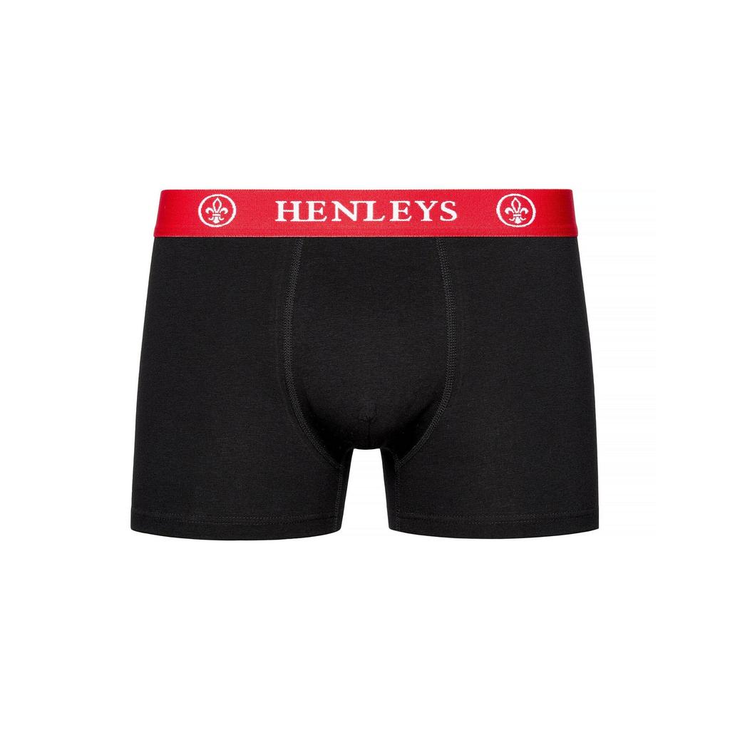 Henleys Mens Primas Boxer Shorts (Pack of 3)