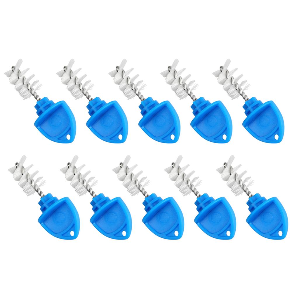 10pcs Beer Plug Tap Brush Beer Tap Plug Brush Beer Faucet Tap Cleaning Brushes Faucet Plug Brush for Bar Home Use