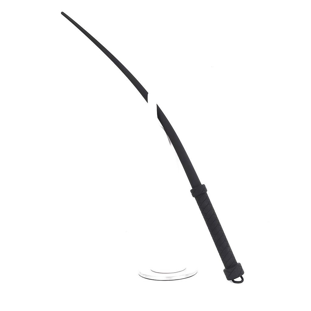 Silicone & Leather Horsewhip for Training and Flirting