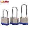 Heavy Durty Laminated Steel Padlock Safety Pad Lock With Hardened Chrome Plated Shackle Key Alike With Master Key 30 40 mm