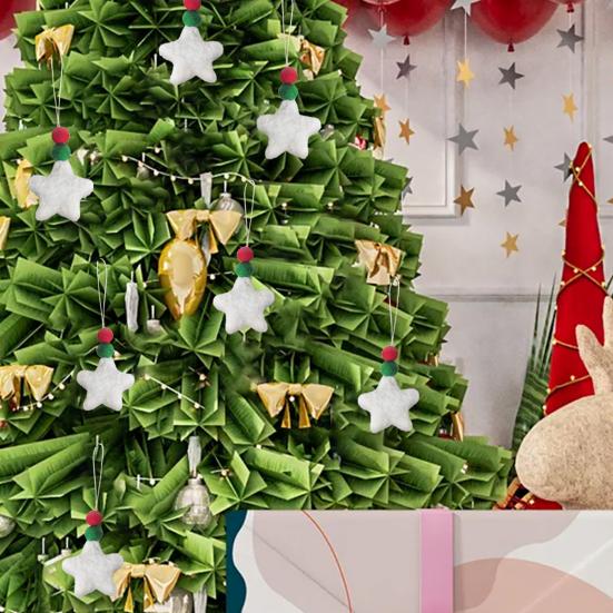 

Рождественский меховой шар, очаровательные праздничные принадлежности, прочный меховой шар из рождественской елки, подвесной кулон для вечеринки