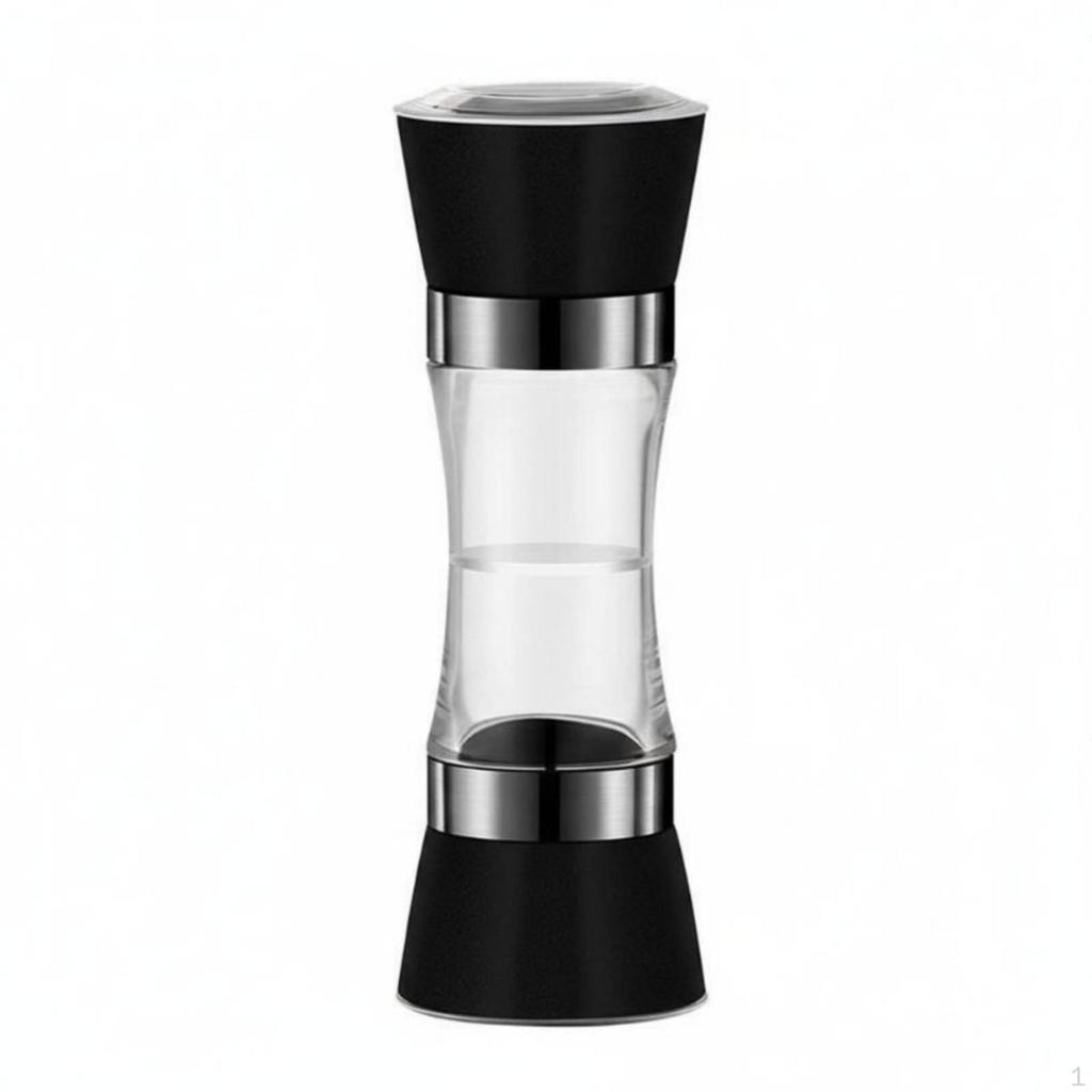 Manual Pepper Easy To Refill Refillable Through Design Seasoning for Home Cooks,