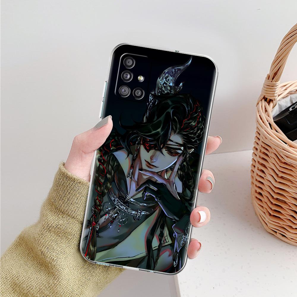 Etui Na Telefon Błogosławieństwo Oficjala Niebios Dla Samsung Galaxy A51 A71 A21S A12 A11 A31 A41 A52 A32 5G A72 A01 A33 A13 5G Przezroczyste Etui