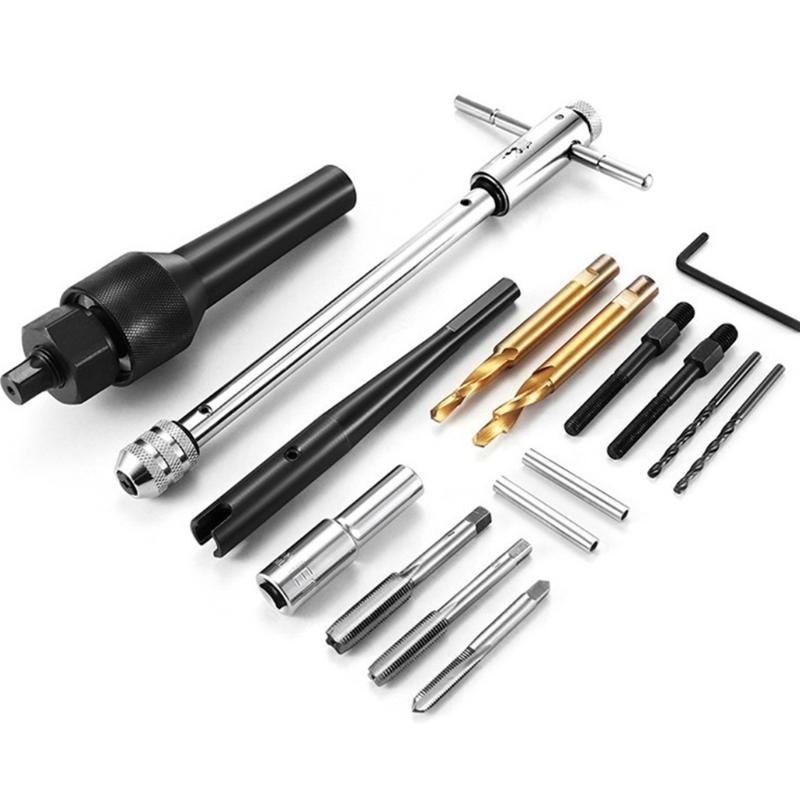 Multipurpose Glow Plug Service Extractor Engine Repair Tool 16 Piece Kit Compact Organizers Case Mechanics Essential