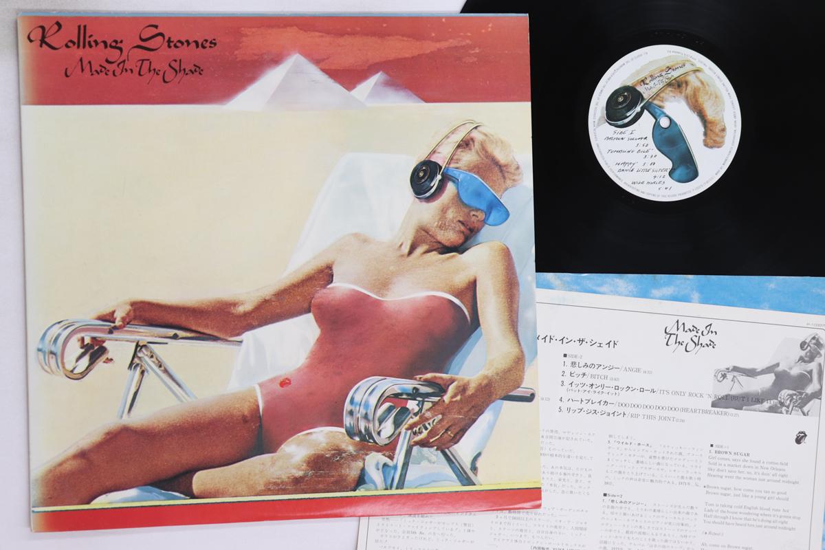 

LP Record ROLLING STONES - Made In Shade P10337S ROLLING STONES 1975 Japan Rock Used