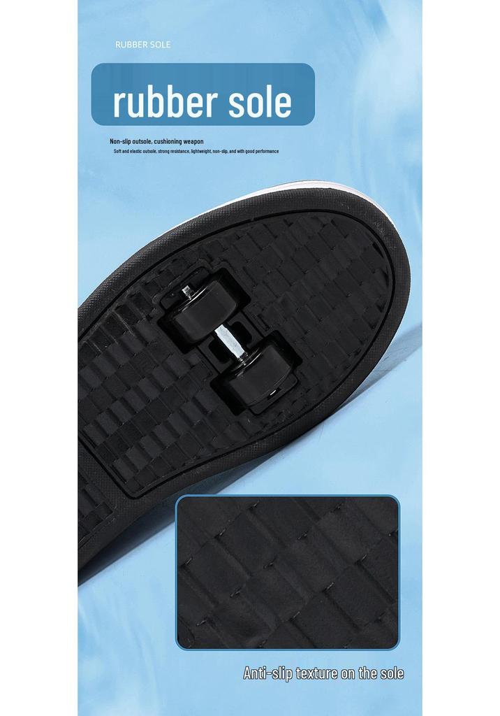 Roller Skate Shoes with Rechargeable LED Lights for Kids and Adults