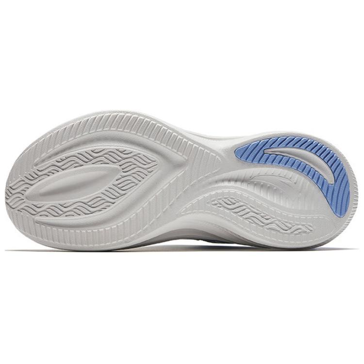 Anta Slip Resistant Abrasion Resistant Low top Running Shoes Women's White Blue 122445535-2