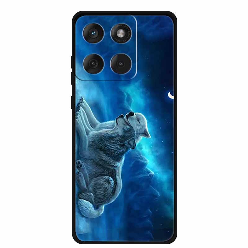 Für Motorola Edge 70 5G Hülle 2025 Mode Schwarz Silikon TPU Weiche Handyhülle Für Motorola Moto X70 Air 5G Rückseite Hülle Fundas