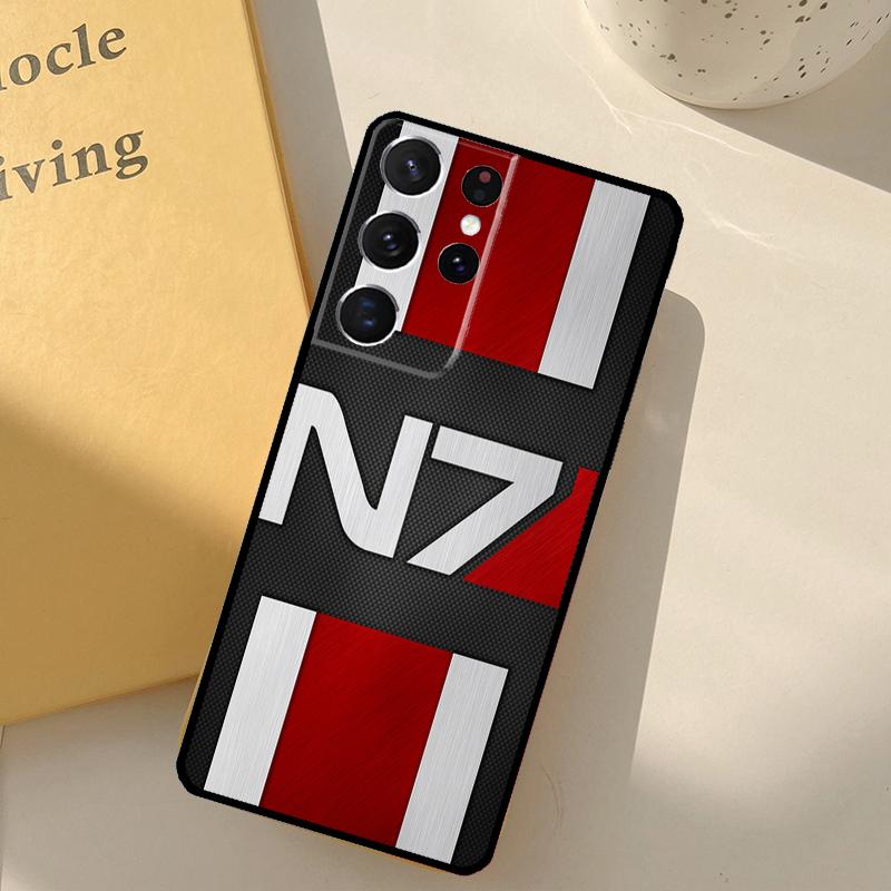 N7 Mass Effect Phone Case For Samsung Galaxy S25 Ultra S20 S21 S22 S23 S24 S9 S10 Plus S25 FE Cover Shell