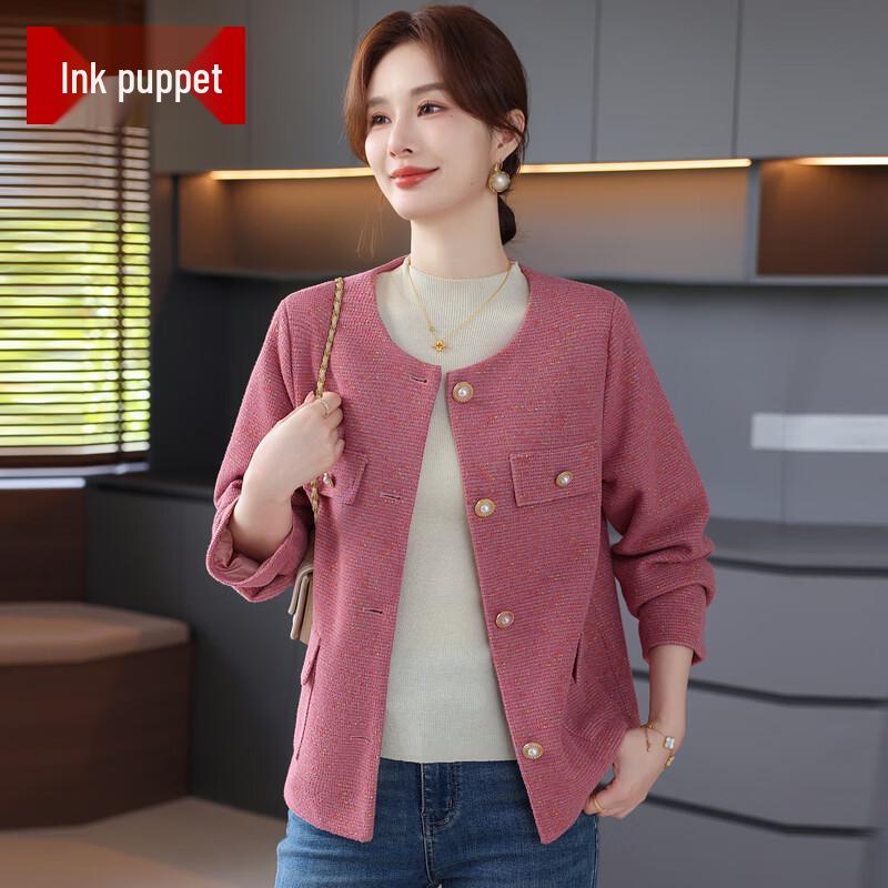 Women s Small Fragrance Style Short Spring Jacket 5XL