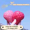 Strawberry Mango Squishy Color Changing Squishy Toys Stress Relief Fidget Toys ASMR Squeeze Fruit Party Gifts