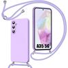 Case - Samsung - Galaxy A35 5G - Shockproof - Hybrid Silicone - Purple