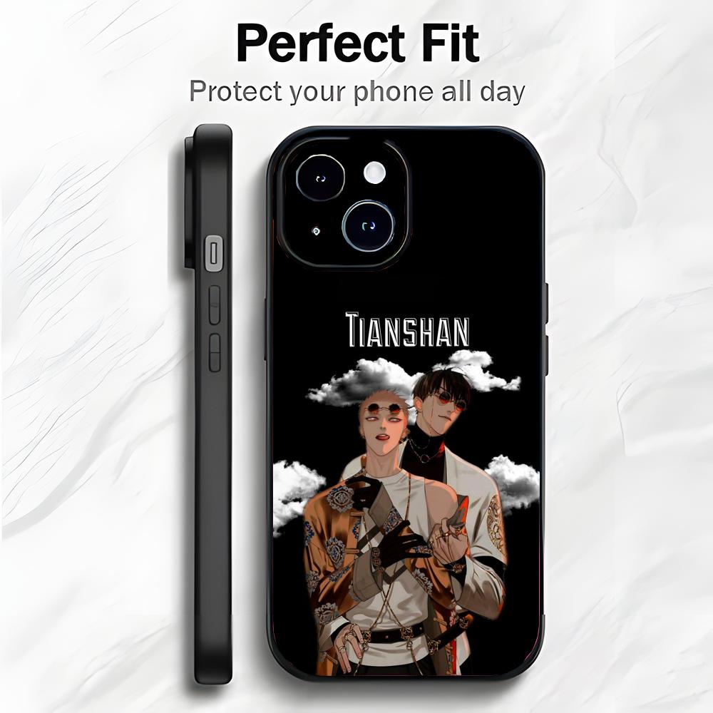 Popular Manhua 19 D-Days Phone Case Phone Case Soft Packaging Lightweight For iPhone17 16 15 14 13ProMax