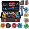 Hit Battle Toy for Kids - Hurricane CX Burst Beyblade Set, Complete with Attack Battle Plate and Launcher
