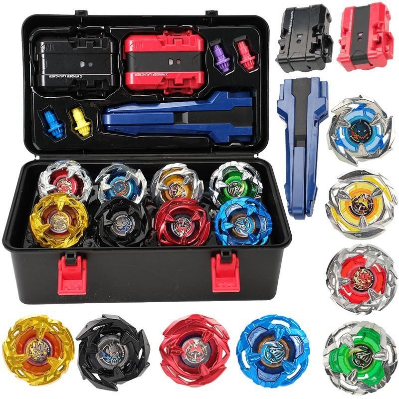 Hit Battle Toy for Kids - Hurricane CX Burst Beyblade Set, Complete with Attack Battle Plate and Launcher